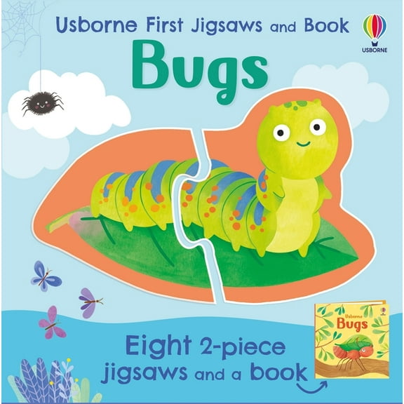 Usborne First Jigsaws and Book Usborne First Jigsaws and Book: Bugs, (Paperback)
