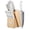 White, variant on D.Perlla Knife Set, 14 Pcs Kitchen Knives Set with Built-in Sharpener, German Stainless Steel Knife Sets with Block