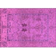 thumbnail image 1 of Ahgly Company Indoor Rectangle Abstract Purple Modern Area Rugs, 2' x 3', 1 of 4