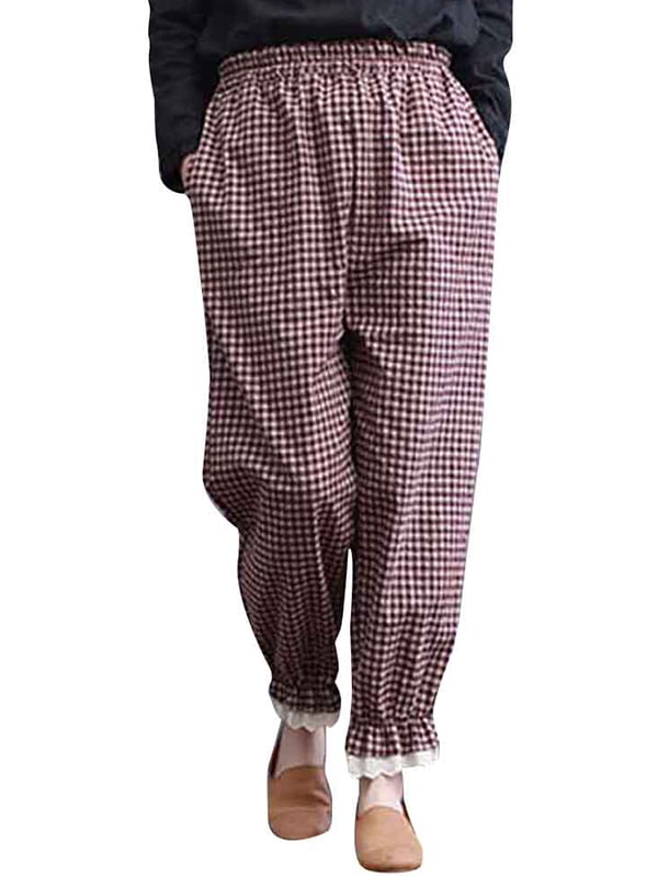 plaid pants womens canada