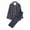 Navy, variant on LSLJS Mens Pajama Sets Casual Plaid Print Homewear Long-Sleeve Tops Trousers Turndown Collar Night Pajamas Suits Gifts for Men