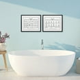 thumbnail image 2 of Stupell Industries Laundry Care & Stain Removal Charts 2 Piece Black Framed Print Under Glass Set design by Lettered and Lined, 13 x 16, 2 of 10