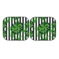 thumbnail image 7 of Haiem Palm Greenery Windshield Sun Shade: Universal Foldable 2-Piece Car Front Window Sunshade - Blocks Uv Rays, And Reduces Heat,Essential Car Accessory Large, 7 of 7