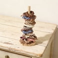 thumbnail image 2 of Scrunchie Holder Stand Wooden Hair Tie Organizer for Bathroom Dresser Countertop, 2 of 5
