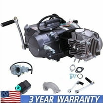 4-Stroke Dirt Bike Engine Motor Complete Kit W/Carburetor fits for HONDA CRF50, and Other Motorcycles