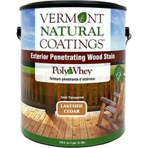 Vermont Natural Coatings PolyWhey Exterior Penetrating Stain Lakeside Cedar gal