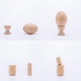 thumbnail image 3 of Wooden Rattles Baby Toys Grasping Toys Wood Ring Montessori Toys Set 8pcs, 3 of 7