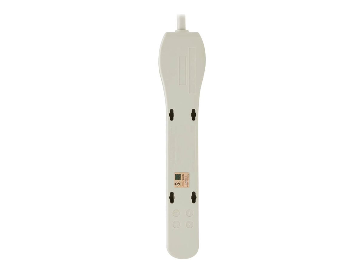 Tripp Lite Waber Industrial Power Strip 6 Outlets 5-15R 4' Cord 15 Amp NEMA 5-15P - 6 x NEMA 5-15R - 4 ft Cord - 15 A Current - 120 V AC Voltage - Gray