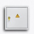 thumbnail image 1 of HONMEET 10Pcs Sticky Electric Shock Sign Yellow Warning Sign for Easy Safety Installation, 1 of 6