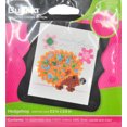 thumbnail image 2 of Beginner Minis Hedgehog Counted Cross Stitch Kit-3"X3" 14 Count, Pk 3, Bucilla, 2 of 2