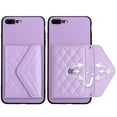 thumbnail image 7 of for iPhone 7 Plus/8 Plus Wallet Case with Card Holder, Elegant Durable PU Leather Protective Magnetic Closure Flip Phone Cover Kickstand RFID Blocking for Women Girls for iPhone 7 Plus/8 Plus, Purple, 7 of 7