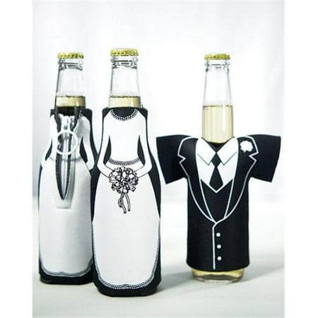 Weddingstar 6047 Wedding Tux T-Shirt Shaped Insulated Bottle Holder