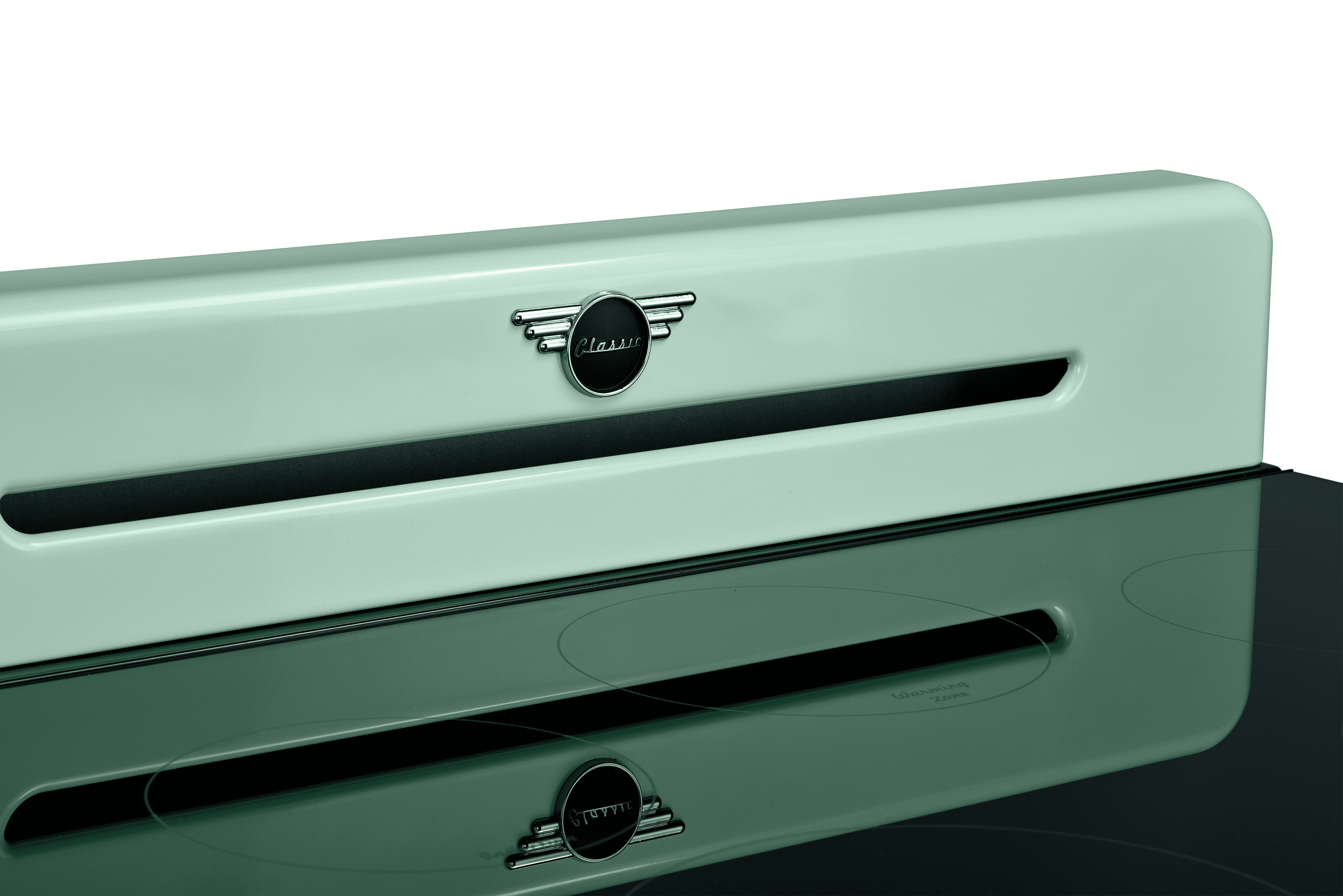 Unique 30' Classic Retro Induction Range, Summer Mint Green