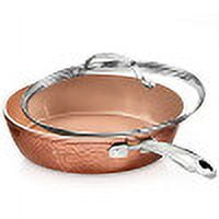 Colección Gotham Steel Hammered Copper: sartén antiadherente