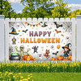 thumbnail image 5 of Decorative Design Happy Halloween Polyester Material Halloween Party Banner for Festival Indoor Decoration Party Celebration, 5 of 5