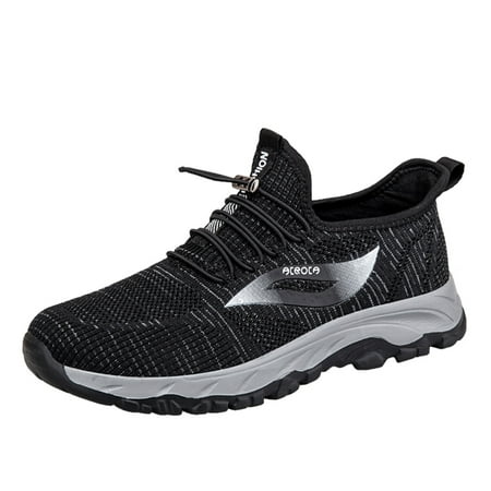 

Sneakers Women Mens Casual Shoes Non Slip Fashion Fashion Shoes Mesh Black 45