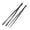 Black, variant on Homelife 2Pcs Kitchen Cooking Tongs 12 Inch Food Clamp Stainless Steel Fine Tweezers with Serrated Tips for Chef Grill BBQ Pasta Salad