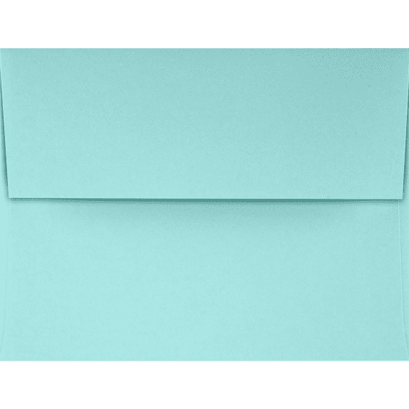 LUXPaper A4 Invitation Envelopes, 4 1/4 x 6 1/4, 80 lb. Seafoam Green, 50 Pack