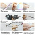thumbnail image 4 of 6-Piece Nail Extension Gel Set #07 - Nail Extension Set with Color Gel, Base & Top Coat, Total 30Ml, Sets & Kits Easter Mother'S Day Nail Makeup Organizers, 4 of 6