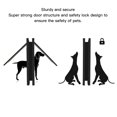 thumbnail image 4 of Porte Intérieure pour Animaux de Compagnie, Grande Application de la Porte pour Animaux de Compagnie Résistante aux Intempéries, Installation Facile, Noir Robuste pour la Maison pour la Cour, 4 of 7