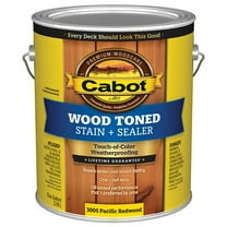 4-Pack of 1 gal Cabot 3005 Pacific Redwood Wood Toned Deck & Siding Stain