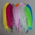 thumbnail image 4 of XmhyTop-A 100 plumas ligeras y flexibles, perfectas para una decoración elegante del hogar, tarjetas de felicitación hechas a mano y accesorios bohemios (blanco), 4 of 4
