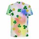 thumbnail image 5 of Tops para hombre, blusas y camisas de manga corta con cuello redondo para hombre, jersey informal con cuello redondo estampado para hombre, pantalones cortos deportivos para fitness, blusa de poliéste, 5 of 5