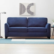 Gap Home Upholstered Curved Arm Sofa, Navy