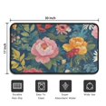 thumbnail image 5 of Pioneer Flower Floral Print Pattern Door Rugs,Washable Non Slip Door Mats Indoor,Decorative Door Mats,Entry Mat Indoor for Entrance,Bedroom,Kitchen,Bathroom,30"x17", 5 of 6