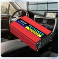 thumbnail image 4 of TATALIKEN 1200W Power Inverter DC 12V to AC 110V/120V Car Inverter with Car Cigarette Lighter Adapter 2 AC Outlets Dual USB LCD Display Red, 4 of 8