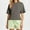 Dark Gray, variant on Itsame Summer Womens Casual T-Shirt for Women Plain Short Sleeved Shirt Tops New Relaxed Round Neck T Shirt Dark Gray Size 4XL