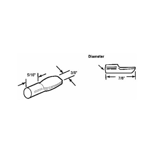 Prime Line Products 241940 Shelf Support Peg, Brass, 1/4-In. Dia., 8-Pk.Prime Line Products 241940 Shelf Support Peg, Brass, 1/4-In. Dia., 8-Pk.