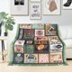 thumbnail image 4 of LHSHID Football Gifts for Boys Men Football Lover Gifts Soft Flannel Football Team Football Lovers Blankets and Throws Bed Bedding Couch Sofa 60x80in, 4 of 6
