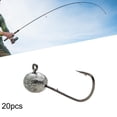 thumbnail image 4 of Anzuelos de pesca para huevos de 20 piezas, accesorios de pesca, prácticos, ligeros, portátiles, para Río 15g, 4 of 8