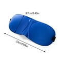 thumbnail image 2 of Safeglitz 3PCS Breathable Sleep Eye Masks - Shading Protective Eyewear for Restful Sleep, 2 of 3