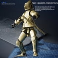 thumbnail image 1 of Five Generations Of Joint Dolls Infantry Heavy Soldier Hand Crafted Desktop Ornament Display Piece, 1 of 6