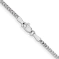 thumbnail image 4 of 14K White Gold Jbsp's 1.5mm Franco Chain (20 X 1.5) Made In Italy 7180-20, 4 of 5