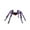 D, variant on putnchl 7in Jumbos Halloween Light Up Spider Scary Giant Spider For Indoor Outdoor Halloween Spider Decorations Party Favors Yard Home House Décor Multicolor