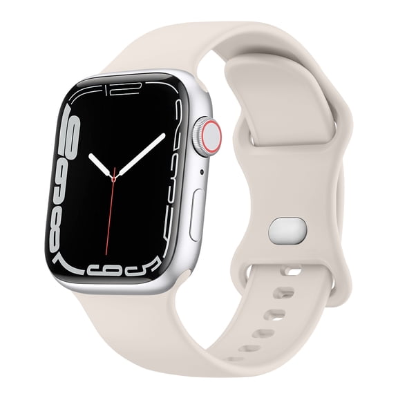 Wanme Bands Compatible with Apple Watch 38mm 40mm 41mm 45mm 44mm 42mm 49mm for Women Mne, Colorful & Soft Silicone Strap for iWath SE Series 9 8 7 6 5 4 3 2 1 Ultra