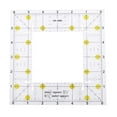 thumbnail image 1 of AMLESO Patchwork Ruler 6 inch x 6 inch, Transparent - Acrylic Patchwork Ruler, Quilting, 1 of 8