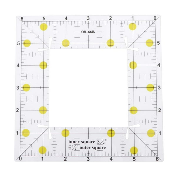 Patchwork Quilt Ruler Template, Patchwork Ruler, Patchwork Ruler, 6x6