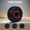 thumbnail image 4 of Labymos 4pcs 135mm 2.2 Inch Rim Rubber Inflatable Tyre Tire Wheel for RC Car Traxxas, 4 of 8
