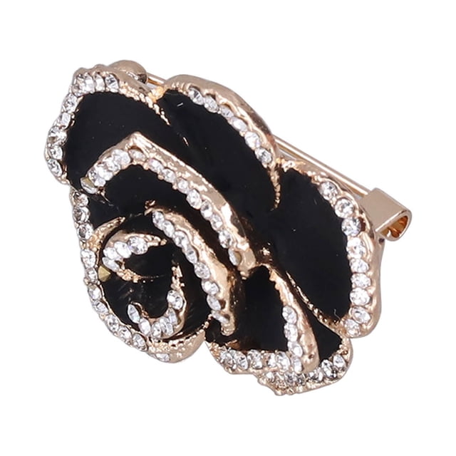 Broche Decorativo Para Ropa, Pin Con Forma De Camelia, Elegante