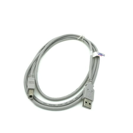 Kentek 6 Feet FT USB Cable Cord For HP PHOTOSMART 5510 5520 6520 6529 7520 B209A B855 Printer