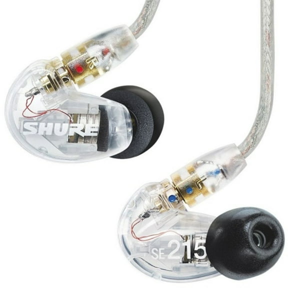 Audífonos SE215-CL Shure Intraural Audio Personal Ergonómico Shure Cable con Tecnología Kevlar