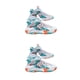 thumbnail image 1 of Qarigey Zapatillas de baloncesto para hombre, zapatillas transpirables para entrenamiento, antideslizantes, ligeras, resistentes al desgaste, Blanco Naranja treinta y ocho 2piezas, 1 of 4