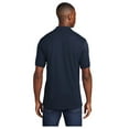 thumbnail image 2 of Port & Company Men's Core Blend Jersey Knit Pocket Polo Shirt Deep Navy 3X-Large, 2 of 3