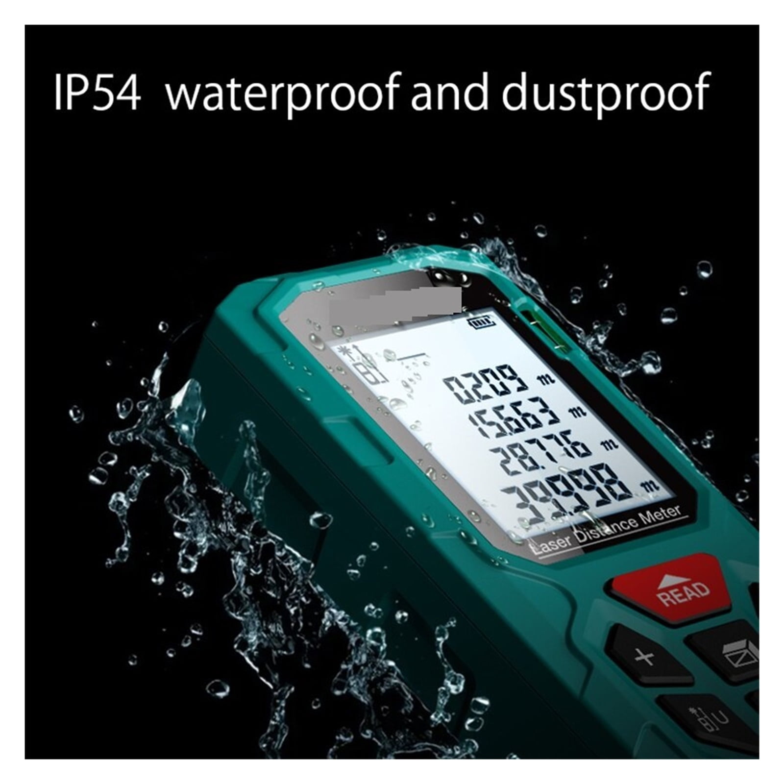 Ranfinder Digital Tape Measure 40M/70M/120m High Precision Distance Meter Roulette Ran Finder No Battery ,High Accuracy Position
