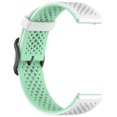 thumbnail image 4 of Two-Tone Breathable Silicone Watch Strap 20mm Stylish Comfortable Durable Easy to Use, 4 of 4