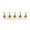 Golden, variant on Ludlz 5pcs Acrylic Nail Art Practice Stands Magnetic Nail Tips Holders Training Fingernail Display Stands DIY Nail Crystal Holders Magnet Adsorption Metal Nail Art Practice Showing Shelf for Salon